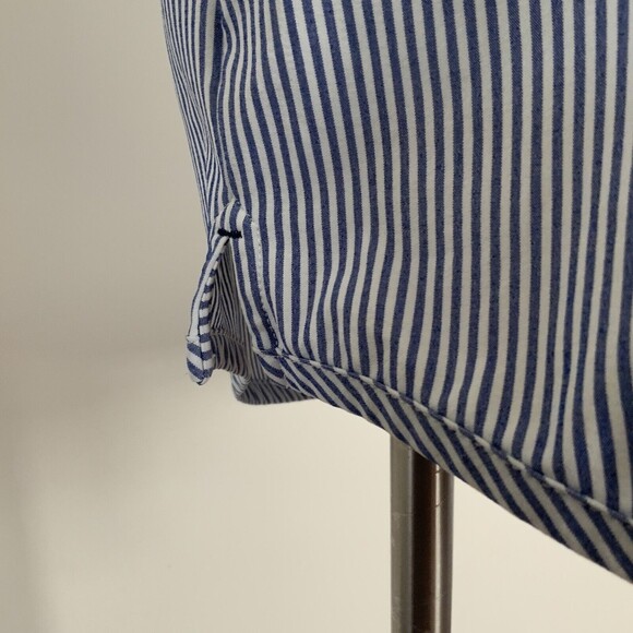 Vineyard Vines Blue White Striped Harbor Belted Tunic S - Picture 13 of 15